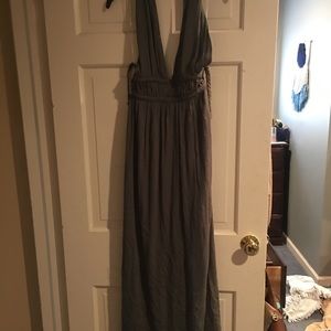 ILLA ILLA Halter Maxi Dress